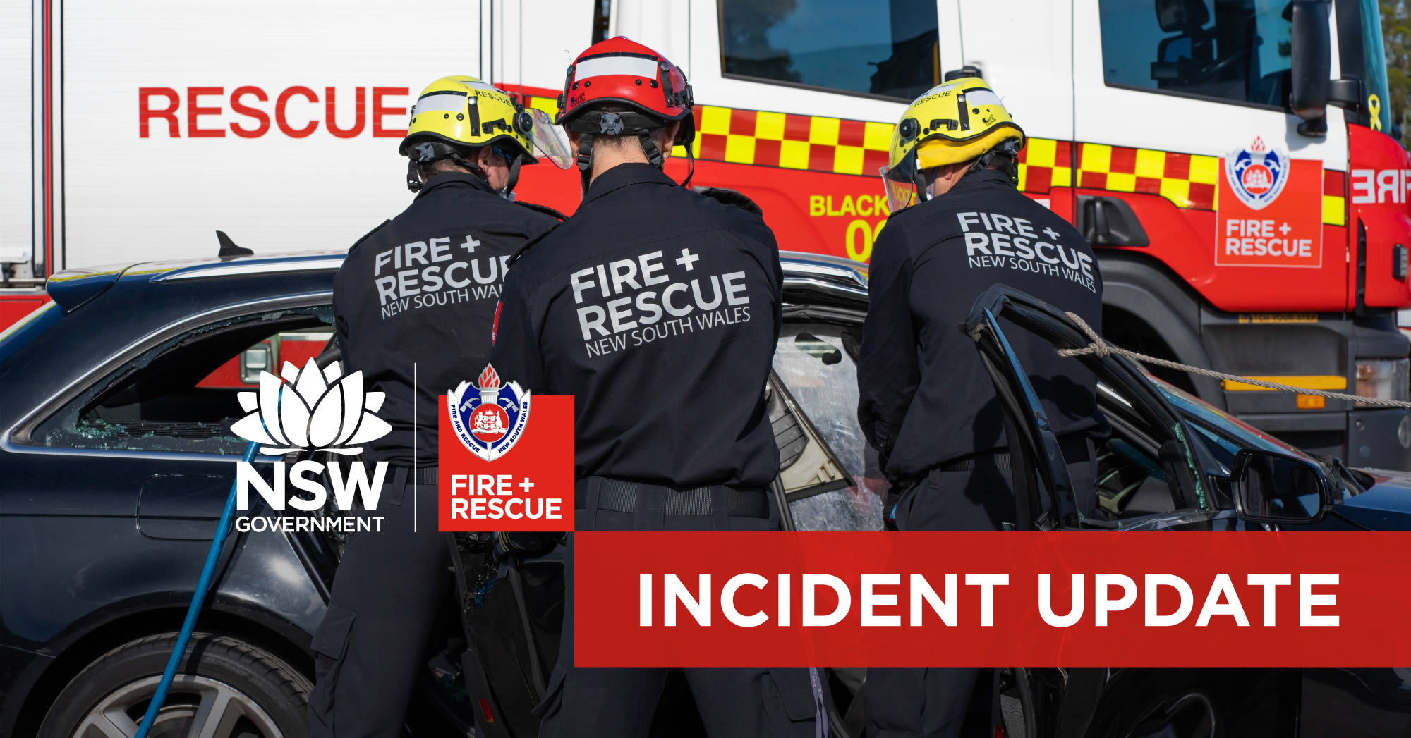 Car Crash Into Tree - Wentworth Falls - Fire And Rescue Nsw